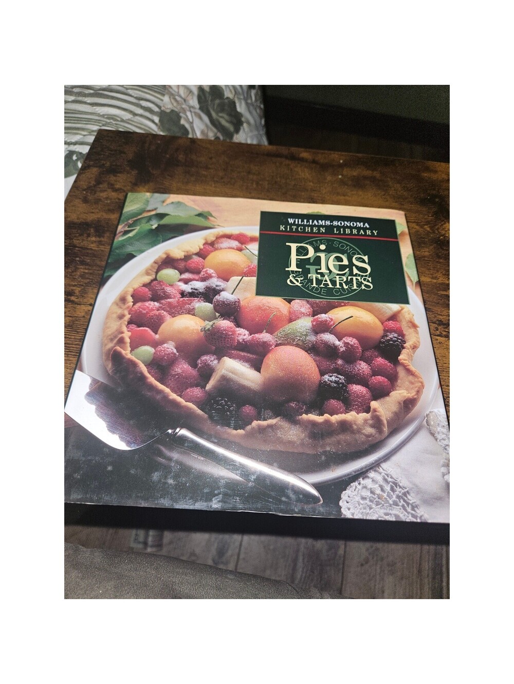 Williams-Sonoma Kitchen Library Pies & Tarts Hardcover Cookbook 1992 Illustrated